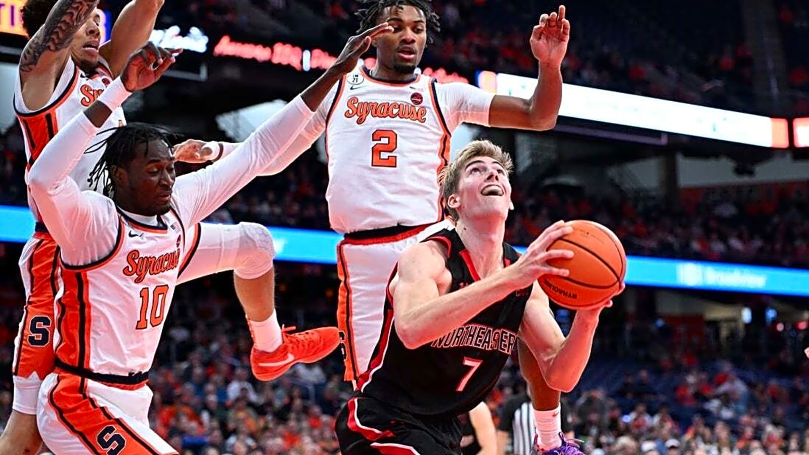 Balanced effort boosts Syracuse past Northeastern