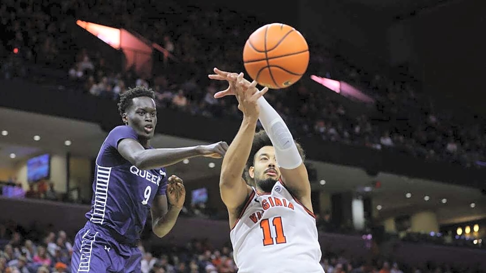 Virginia rolls to easy victory over Queens