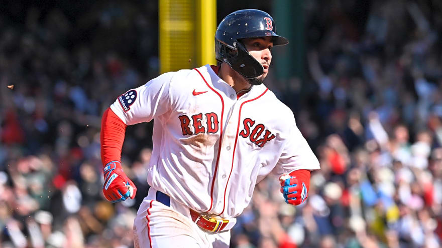 Game Recap: Red Sox Bats Come Alive, Win Home Opener Over Padres
