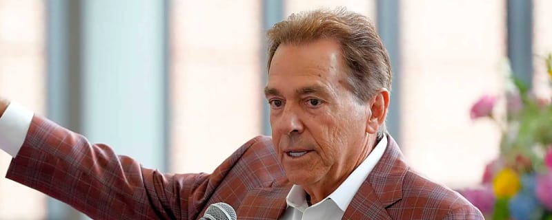 Nick Saban isn't worried about Alabama after upset loss