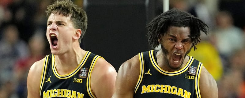 Men's Final Four winners, losers: Michigan, UConn cruise to title game