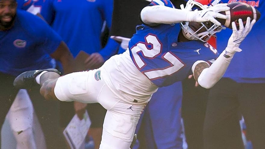 Florida CB Dijon Johnson (knee) out for season