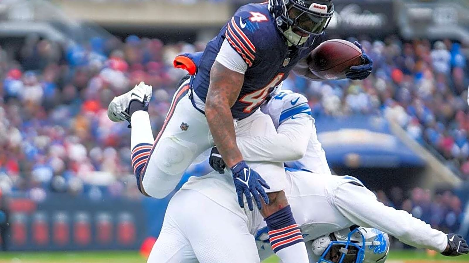 Bears RB D'Andre Swift (groin) ruled out vs. Bengals