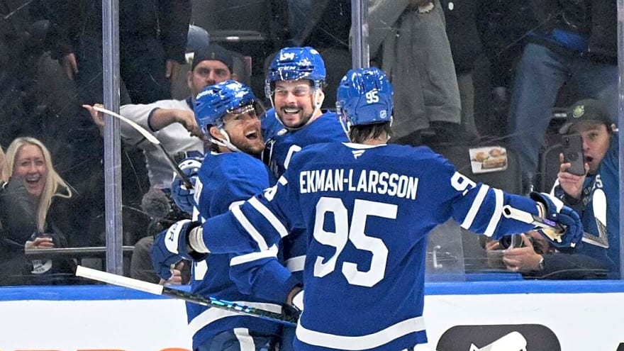Home ice favoring Maple Leafs as Kraken come to town
