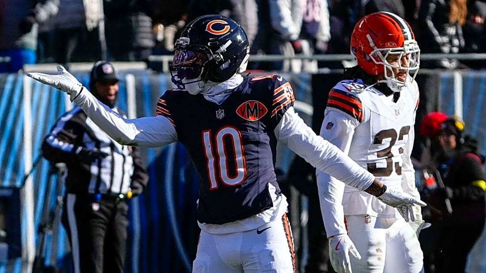 Report: Bears rookie WR Luther Burden injures quad