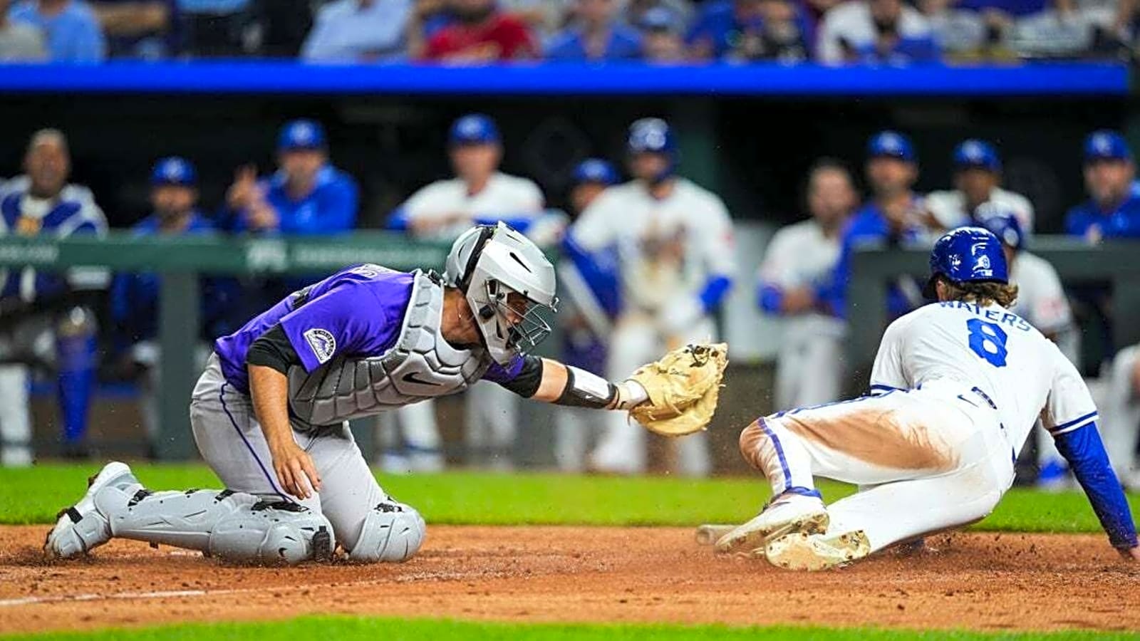 Reeling Rockies face Royals, seek rare road win