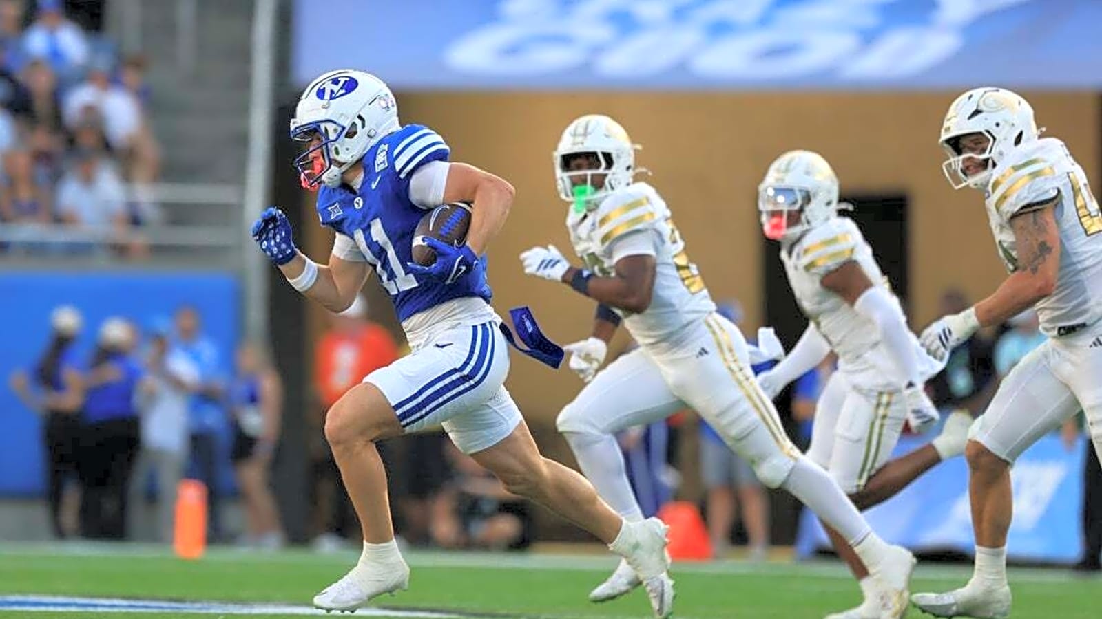 No. 12 BYU rallies late to beat No. 22 Georgia Tech in Pop-Tarts Bowl