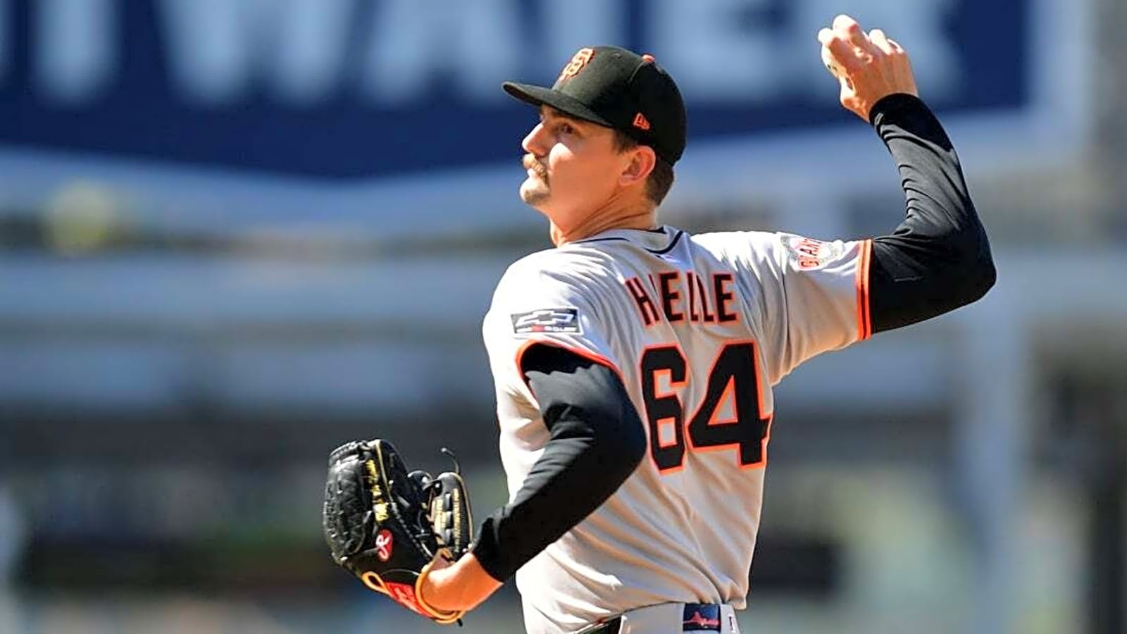 Giants P Sean Hjelle subject of MLB investigation following wife&#39;s claim