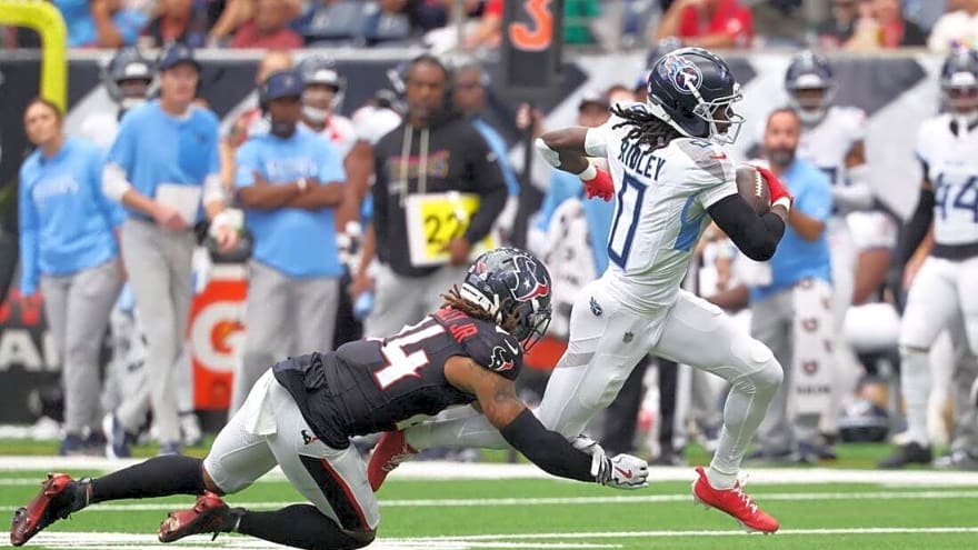 Titans&#39; Calvin Ridley (ankle) questionable to return