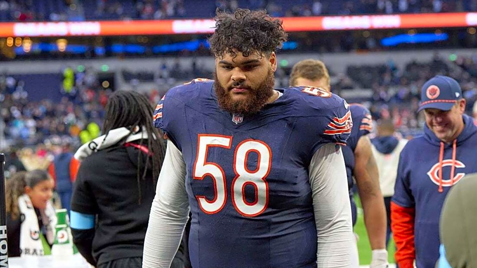 Bears RT Darnell Wright (illness) questionable vs. 49ers