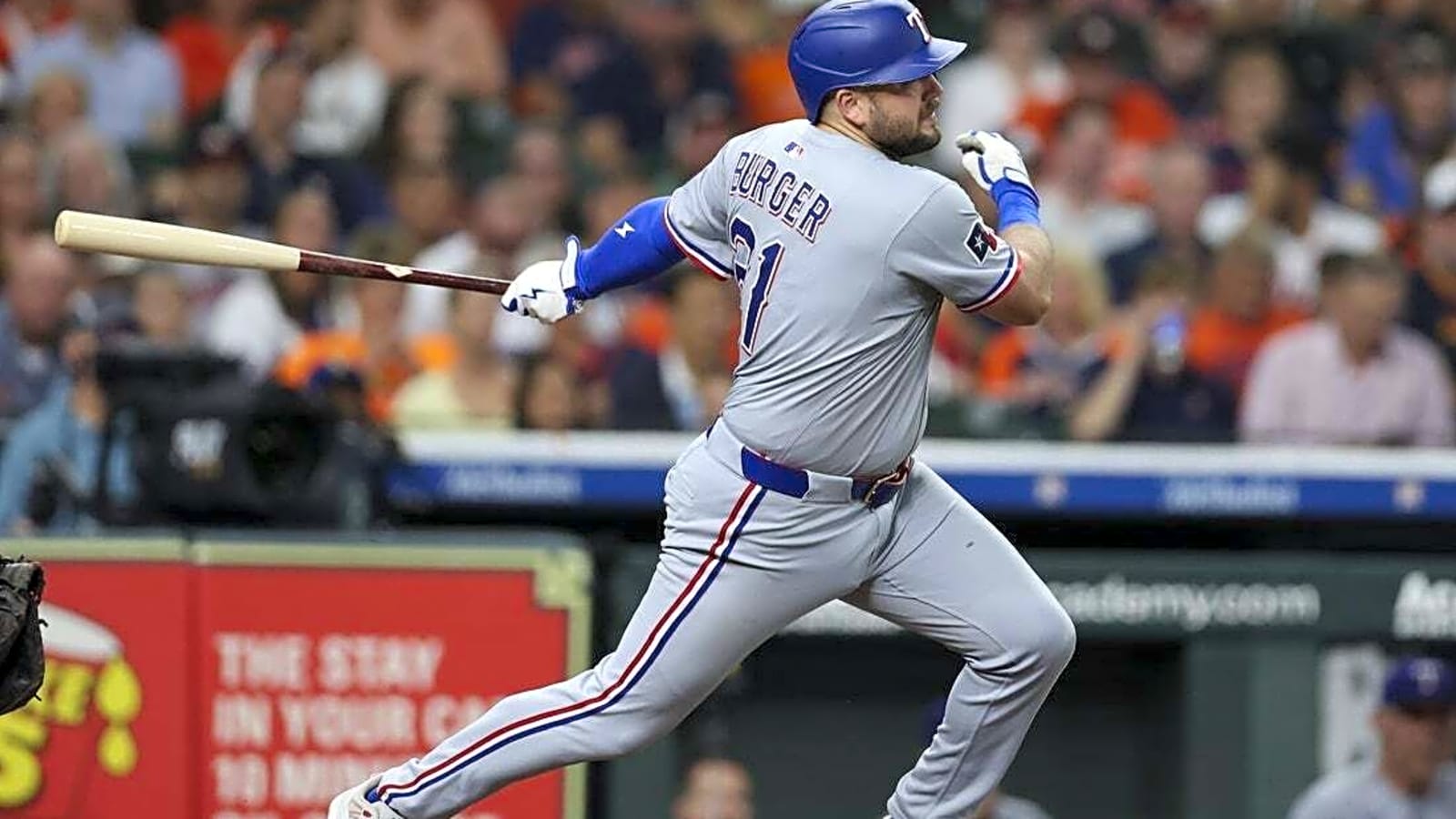 Rangers 1B Jake Burger to return from quadriceps injury