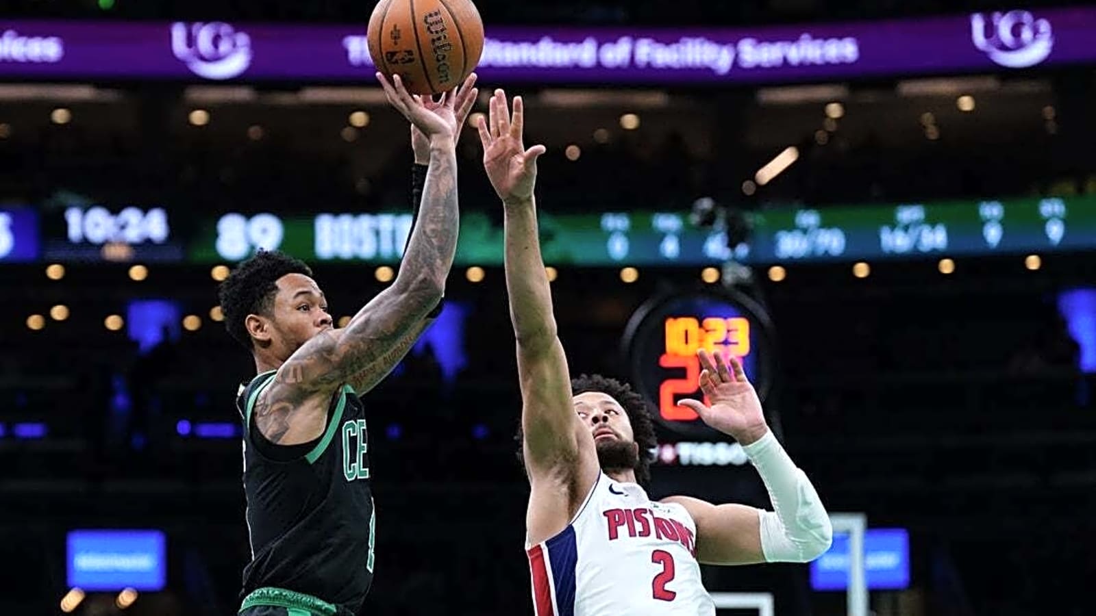 NBA roundup: Celtics snap Pistons’ 13-game winning streak
