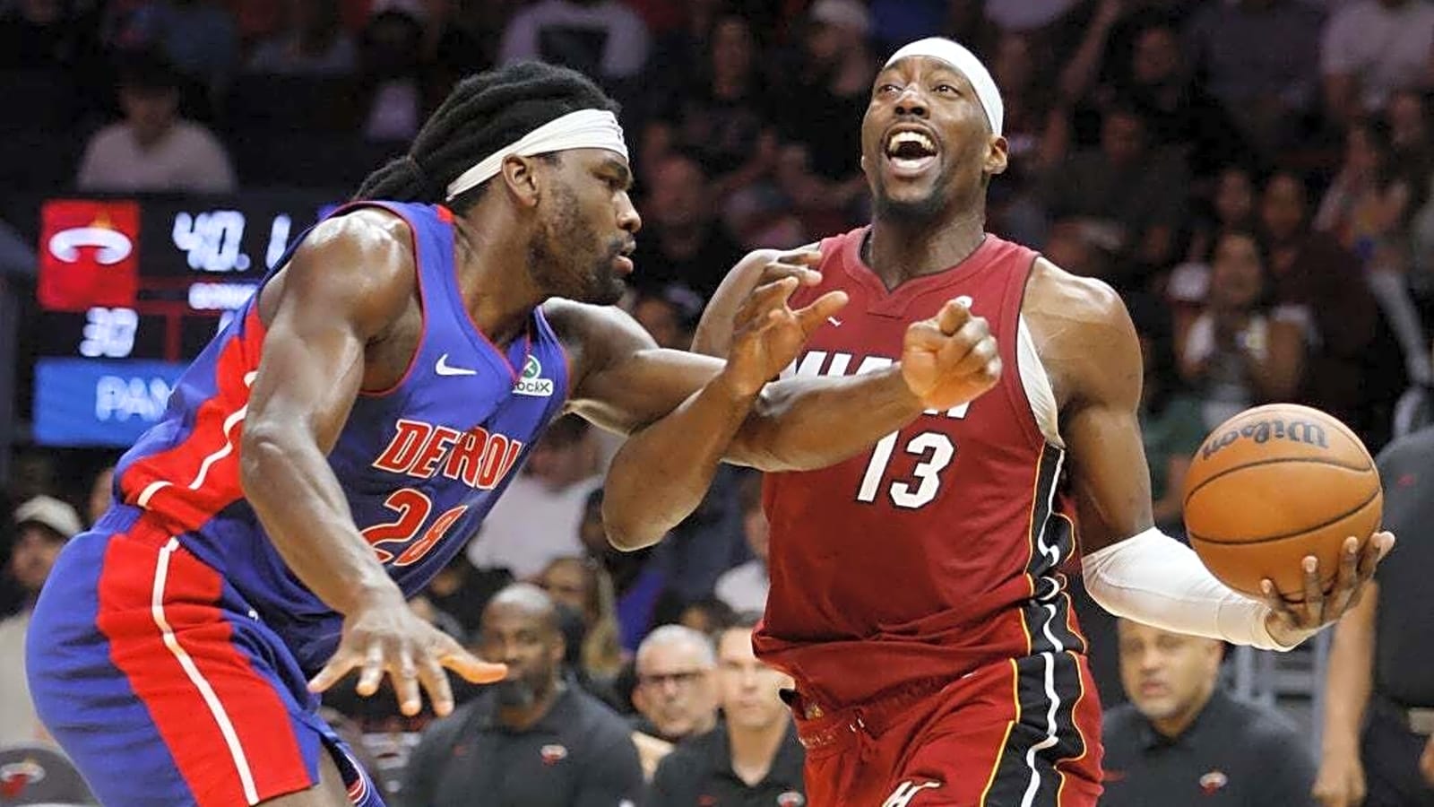 Heat keep rolling, hand East-leading Pistons fourth straight loss