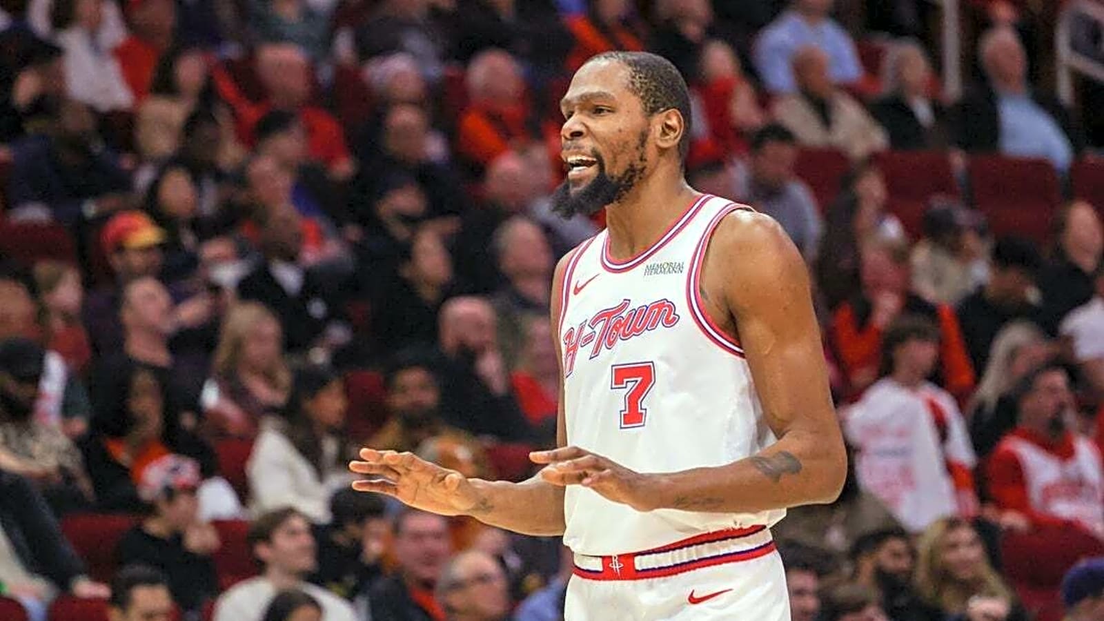 Kevin Durant drops 30 as Rockets surge past Pacers