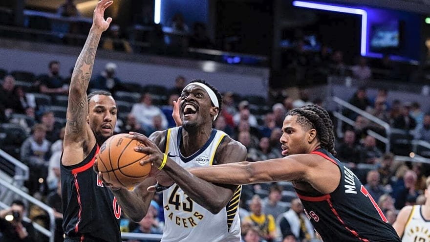 Raptors chasing sweep of season series against Pacers