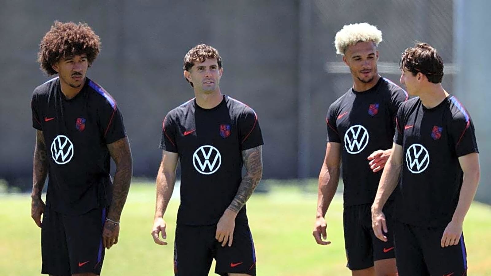Christian Pulisic practices, on track for USMNT group stage finale