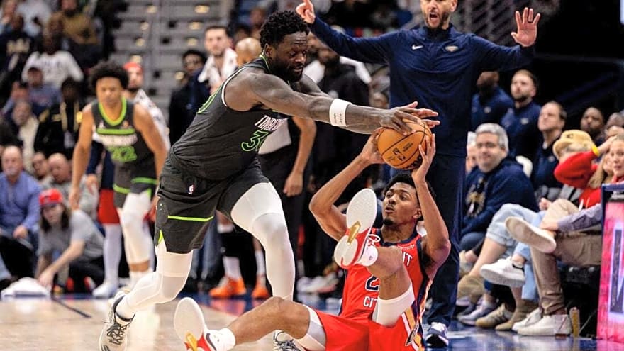 Julius Randle, Wolves complete 2-game mini sweep of Pelicans