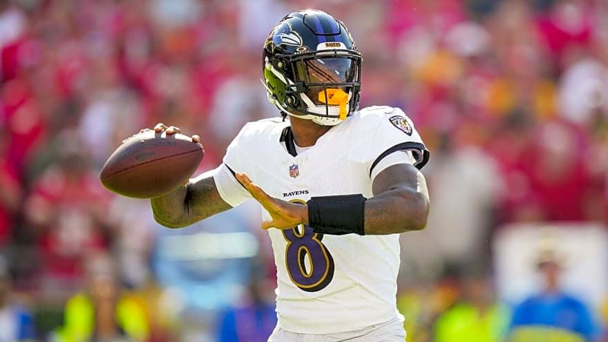 Ravens enter bye with high hopes for Lamar Jackson to heal