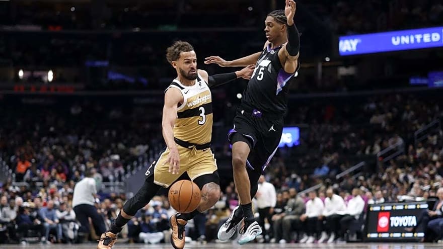 Jazz spoil Trae Young's Wizards debut, end 7-game skid