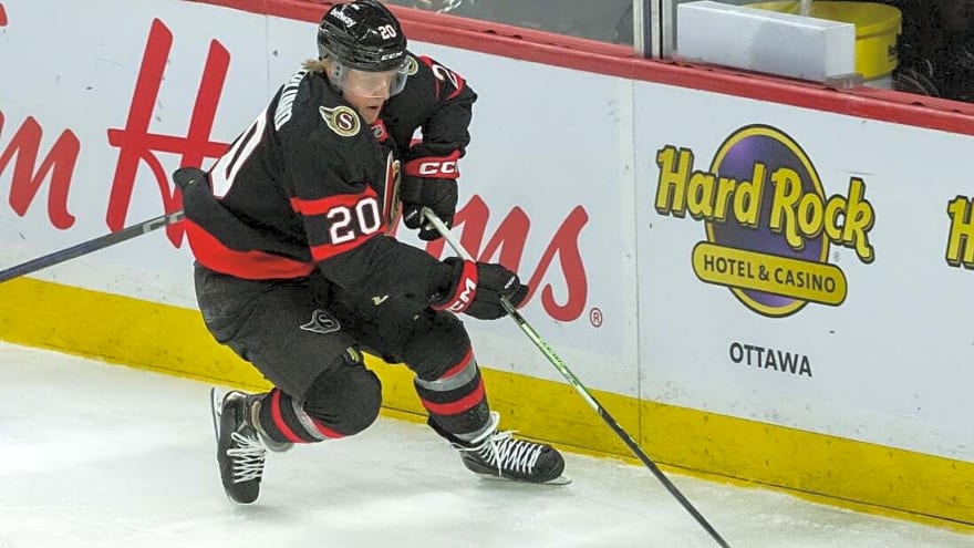 Senators F Fabian Zetterlund signs 3-year contract