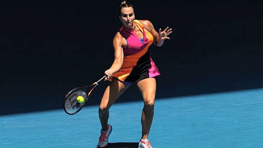 Aryna Sabalenka routs Iva Jovic to reach Australian Open semis
