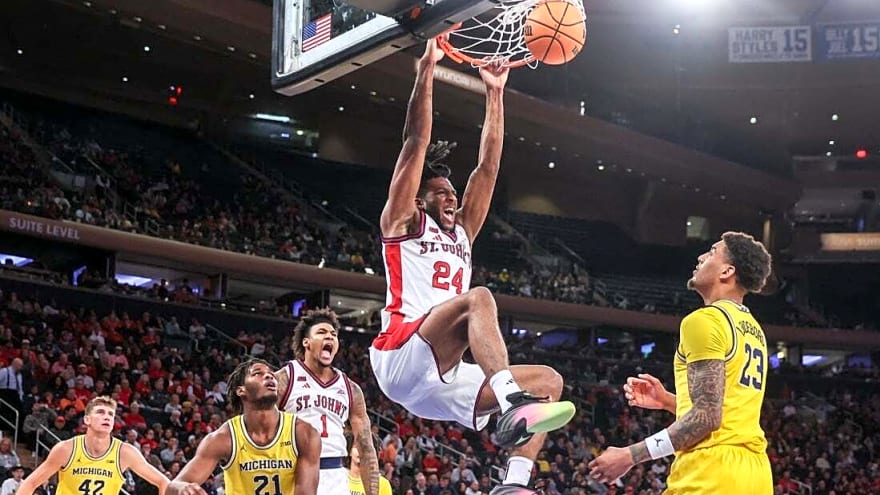 Zuby Ejiofor, No. 5 St. John&#39;s take aim at Quinnipiac in opener