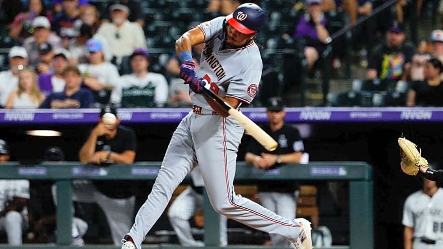 Nationals push to continue power surge in finale vs. Rockies