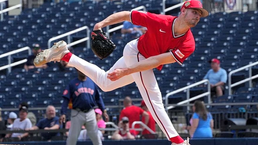 Dodgers acquire LHP Jake Eder in trade with Nationals