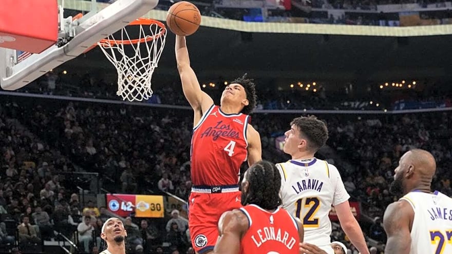 Clippers rout Lakers, halt 3 skids; Luka Doncic injures leg