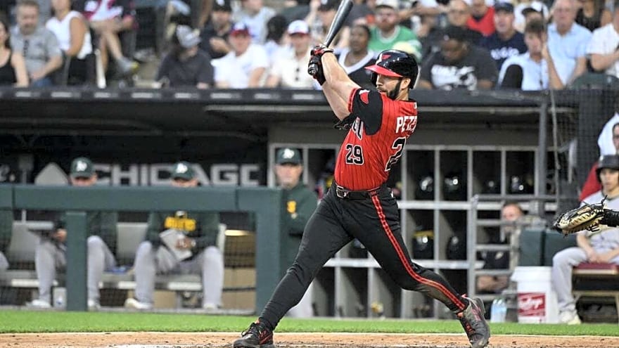 Tristan Peters hits for cycle as White Sox blast Athletics