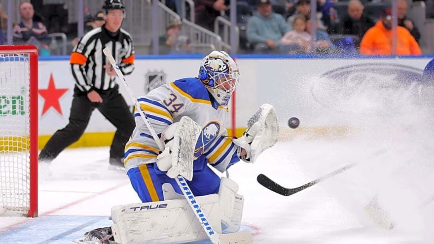 Thriving Sabres look to hand Leafs fifth straight loss