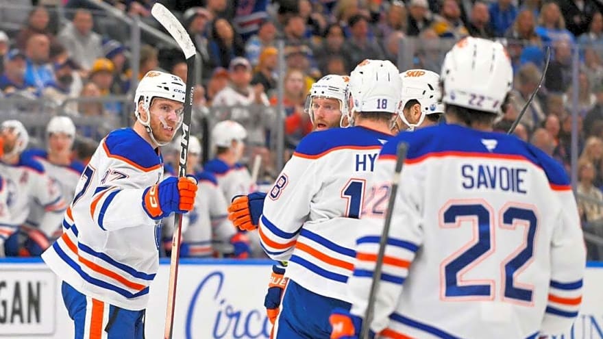 Oilers, Predators out to improve positioning in playoff race