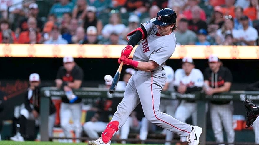 Adley Rutschman torments former team as Red Sox rally past Orioles