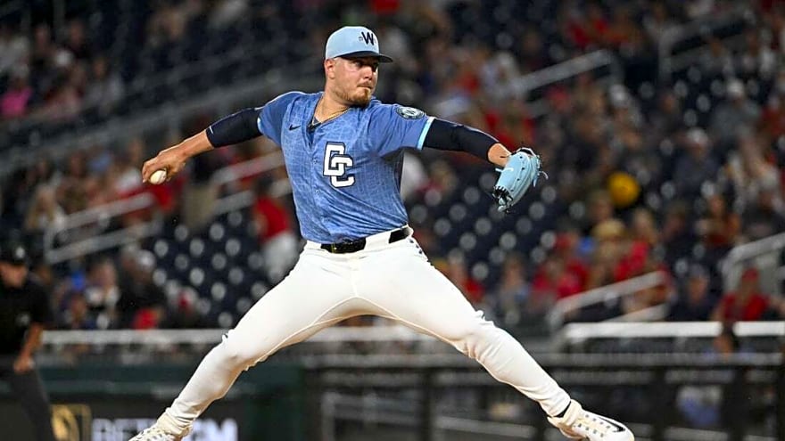 Nationals agree to one-year deal with RHP Cade Cavalli