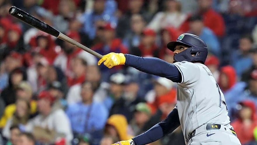 Rays blast skidding Phillies in runaway rout