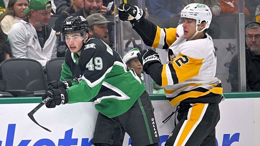Stars come on late, top Penguins in shootout