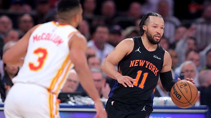 Jalen Brunson pours in 39 as Knicks go up 3-2 on Hawks