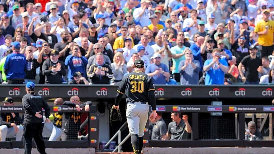 After ugly opener, Pirates' Paul Skenes tries to bounce back vs. Reds