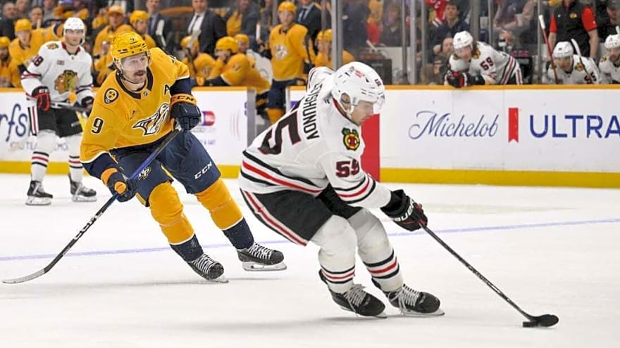 Blackhawks look to continue hot streak against even-keel Oilers