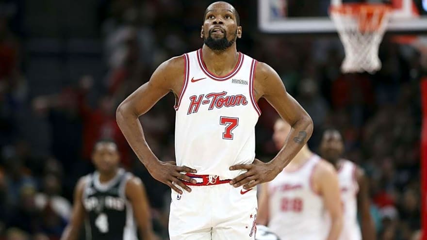 Soaring Hawks plot to subdue Kevin Durant, Rockets