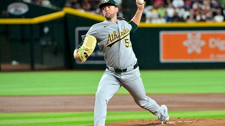 Three-run inning carries Athletics past host Diamondbacks