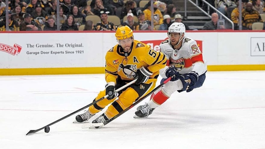 Rickard Rakell scores twice as Penguins handle Panthers