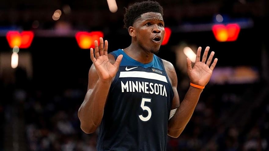 Anthony Edwards out for Wolves' matchup with Suns