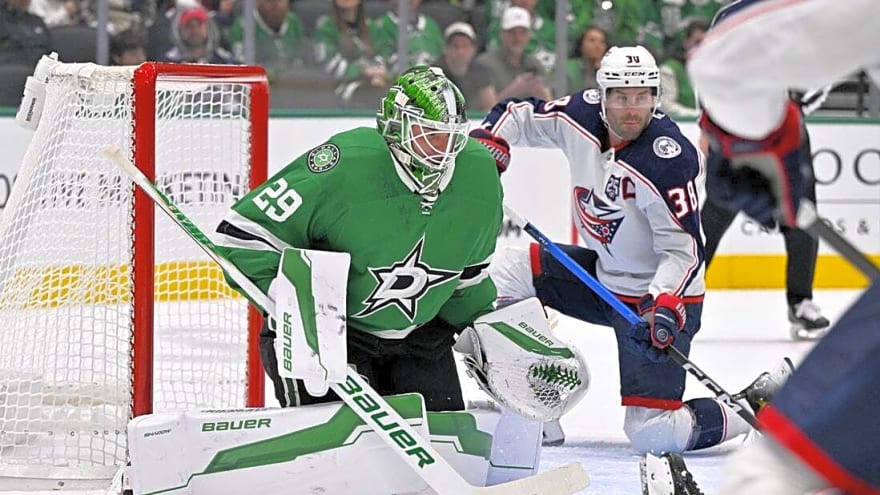 Blue Jackets pull away in 3rd period, extend Stars&#39; skid