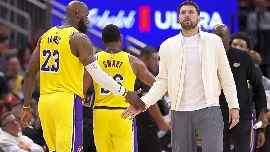 Lakers rule Luka Doncic out for Game 1 at Thunder