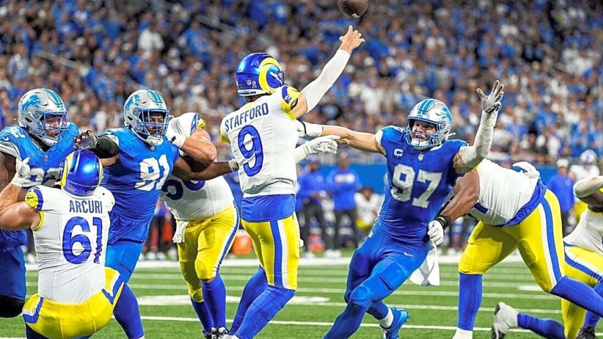 Lions matchup presents pivot point for Rams, Matthew Stafford