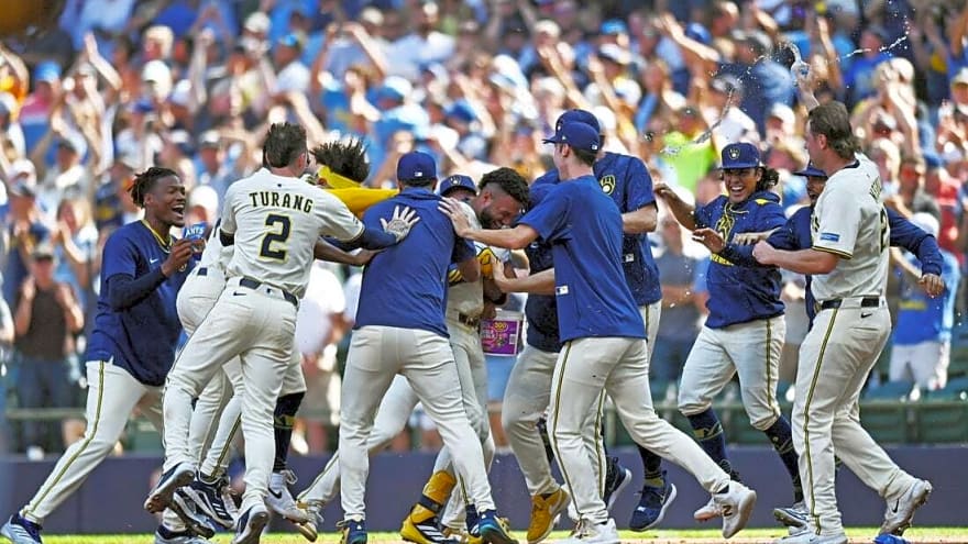 &#39;Clawing&#39; Brewers carry streak into series with struggling Nationals