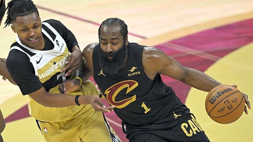 Cavaliers thump Wizards behind Sam Merrill's career high