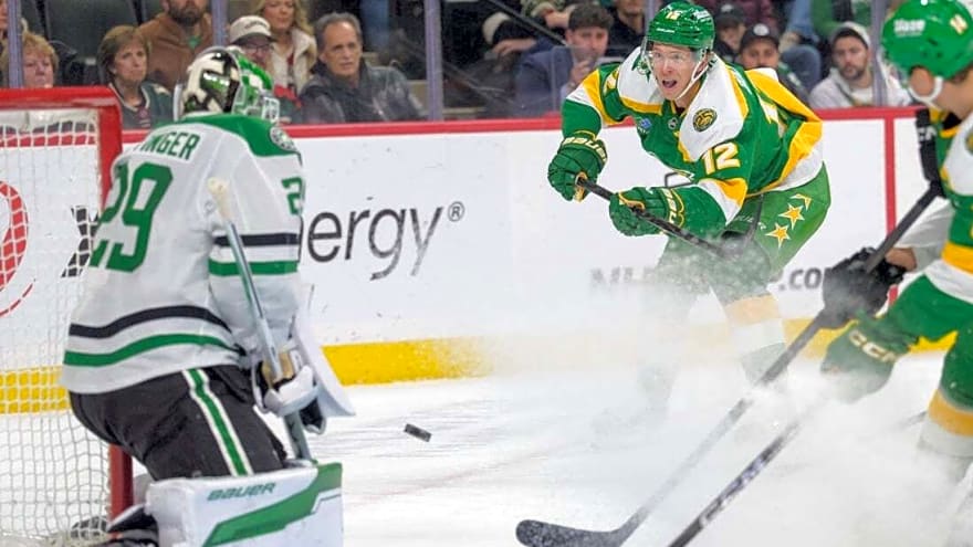 Marcus Johansson scores twice in Wild&#39;s victory over Stars