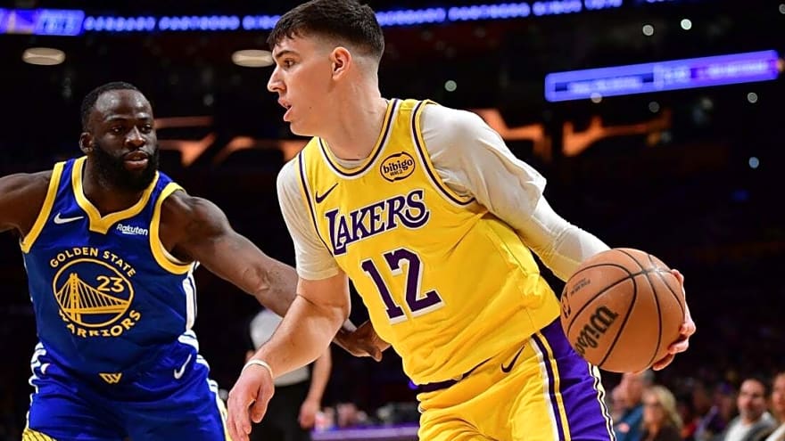 With Luka Doncic sidelined, Lakers top Stephen Curry-less Warriors